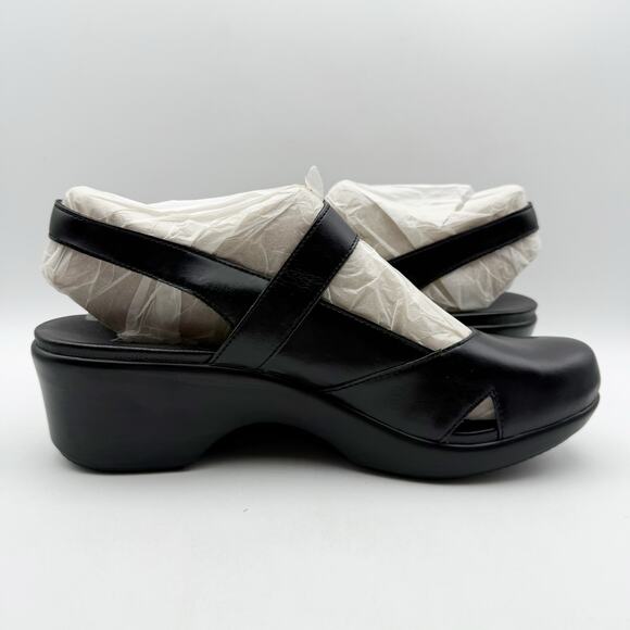Alegria Womens Opheliah Clogs EU 42 US 11.5-12 Black Leather NIB - Picture 3 of 11